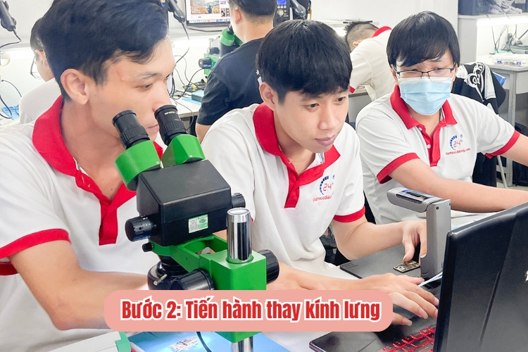 thay kính lưng iPhone 13 Pro Max