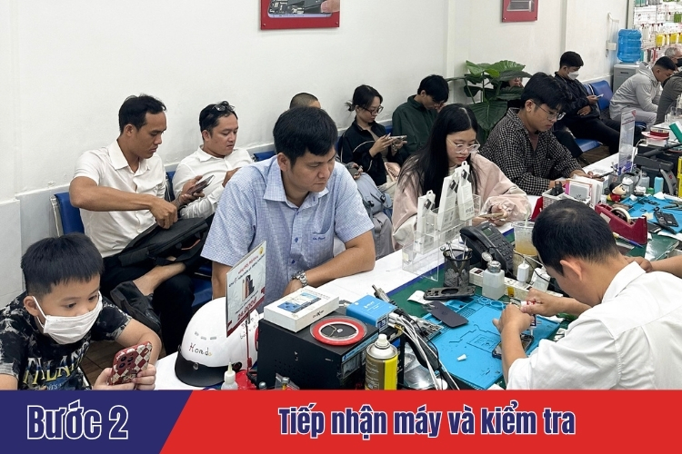 Thay mặt kính iphone 15 plus