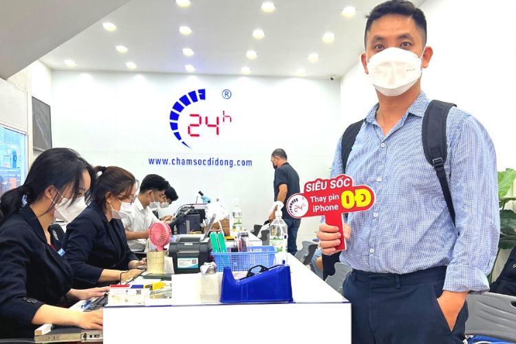 thay camera iPhone XR ở Bệnh Viện Điện Thoại Laptop 24h