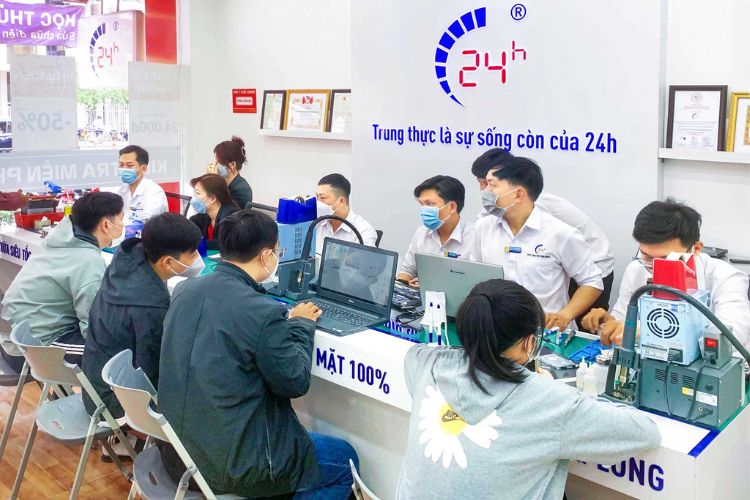 Bệnh viện điện thoại laptop 24h