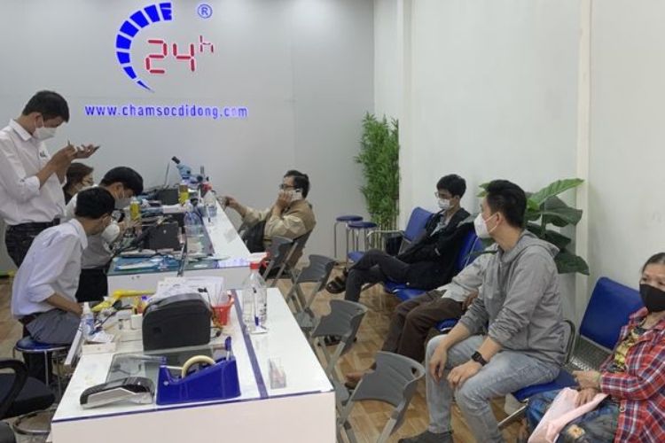 Bệnh Viện Điện Thoại Laptop 24h - địa điểm Thay vỏ iPad Air 1 WiFi A1474