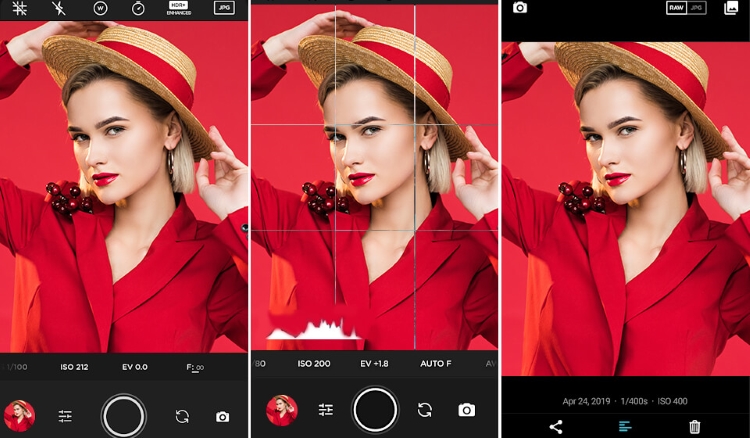 app Pro Camera với vô vàn tính năng nâng cao