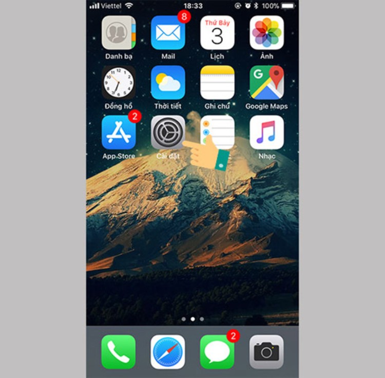 Bật nút Home ảo trên iPhone 11 2