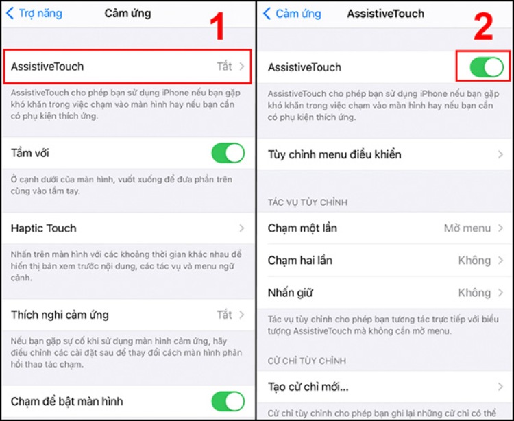 Bật nút Home ảo trên iPhone 11 4