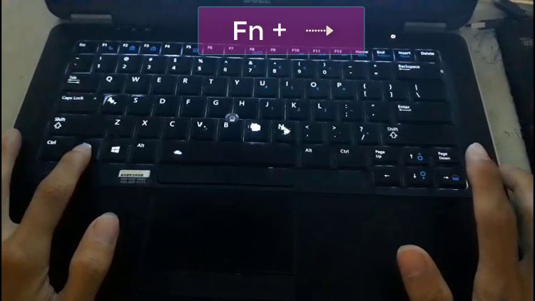 Dùng tổ hợp phím 