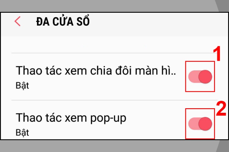 b2 cách chia đôi màn hình trên Note10