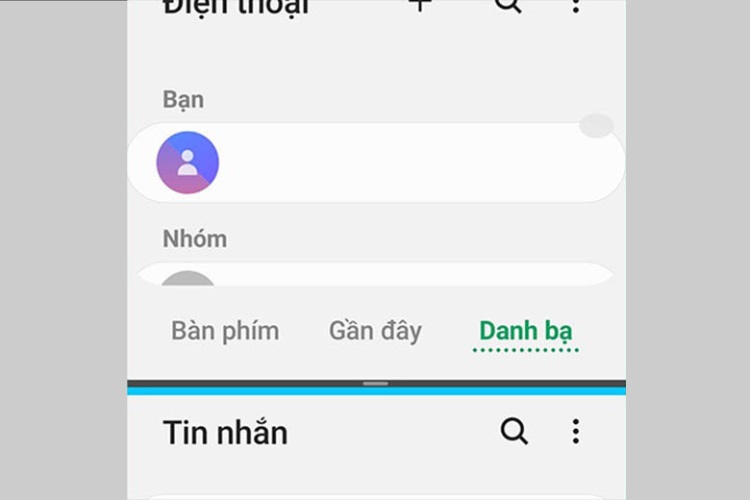 cách chia đôi màn hình trên các dòng khác của samsung