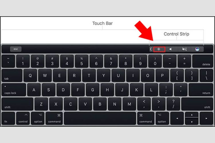 cách chỉnh độ sáng màn hình MacBook4