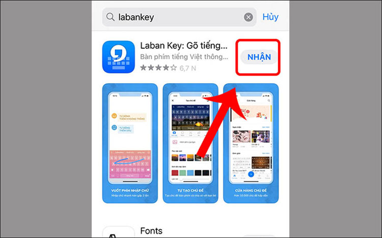  cách đổi hình nền bàn phím iPhone trên labankey