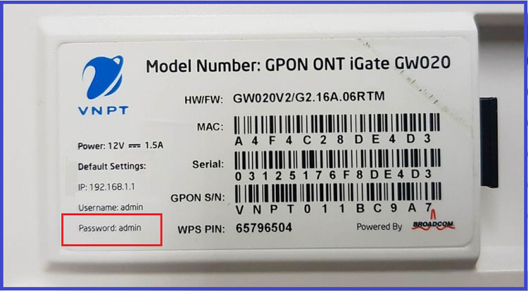 cách đổi mật khẩu WiFi