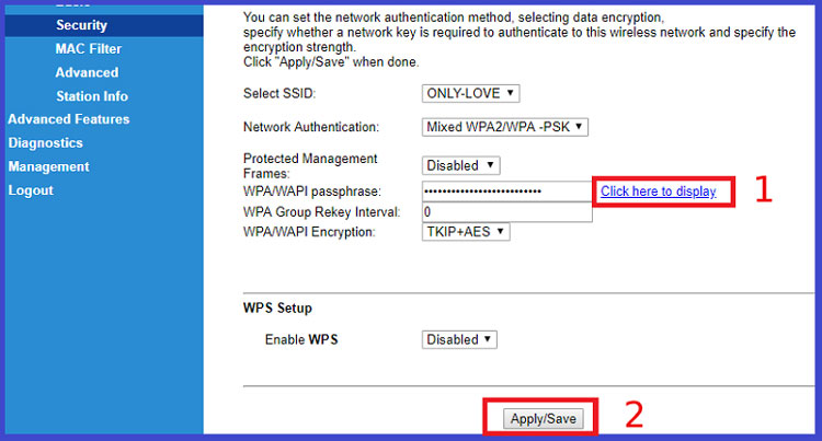 cách đổi mật khẩu WiFi