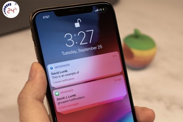 Hiển thị thông báo trên màn hình khóa iPhone