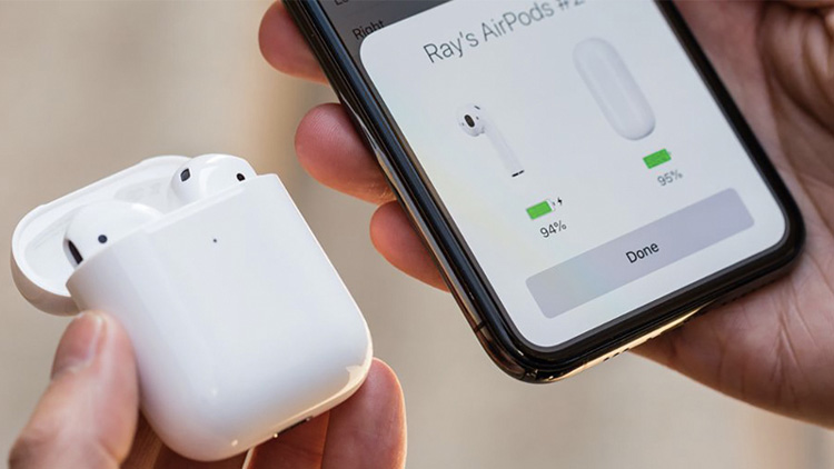 AirPods sạc không vào pin