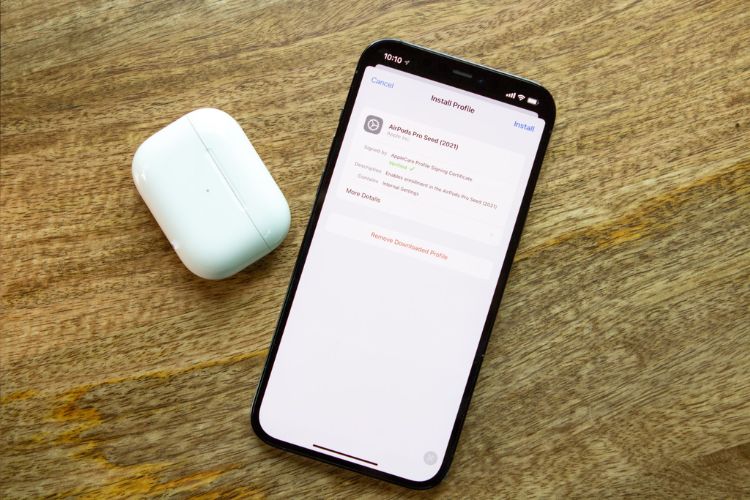  Tình trạng nhanh hao pin đến từ việc Airpods Pro chưa cập nhật lên phiên bản mới nhất