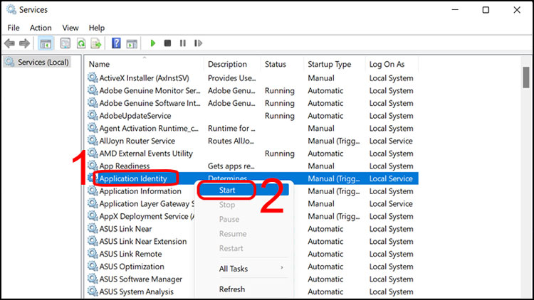 thanh taskbar win 10 bị đơ khắc phục nhanh