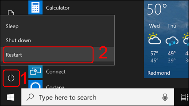 thanh taskbar win 10 bị đơ