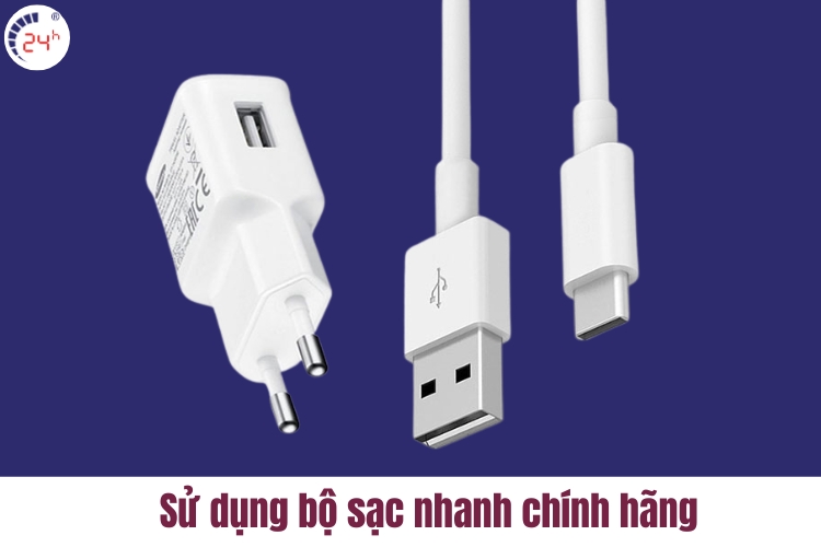 cách sạc pin nhanh cho samsung