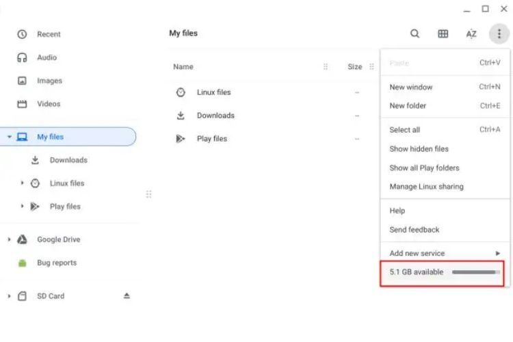 Bộ nhớ bị quá tải rất dễ làm Chromebook hoạt động kém hiệu quả và chậm chạp
