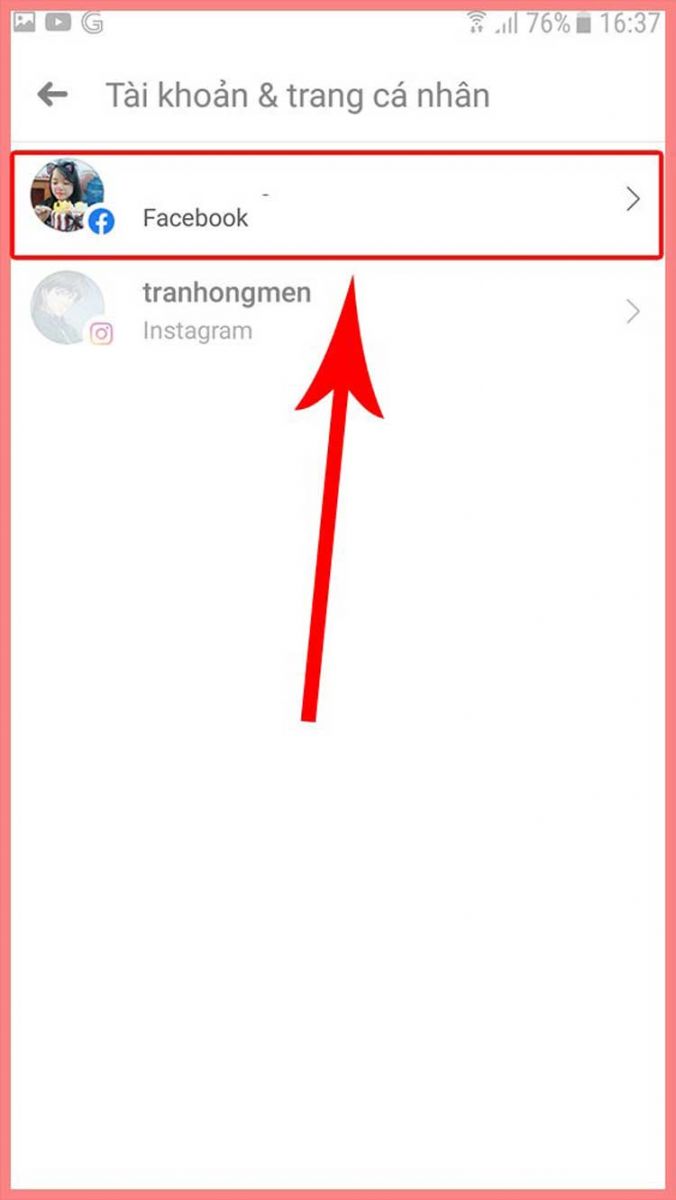Cách tắt đồng bộ ảnh avatar Instagram và Facebook 