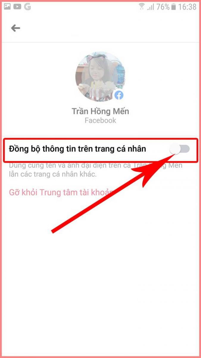 Cách tắt đồng bộ ảnh avatar Instagram và Facebook 