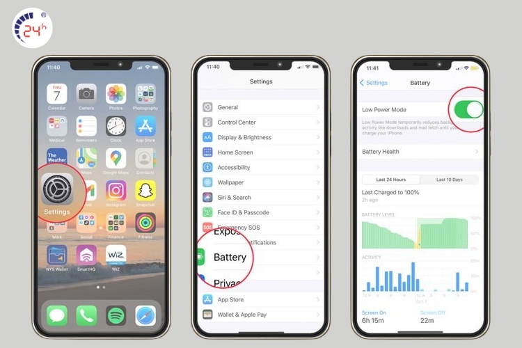 Bật chế độ tiết kiệm pin iPhone 15 có ảnh hưởng gì không
