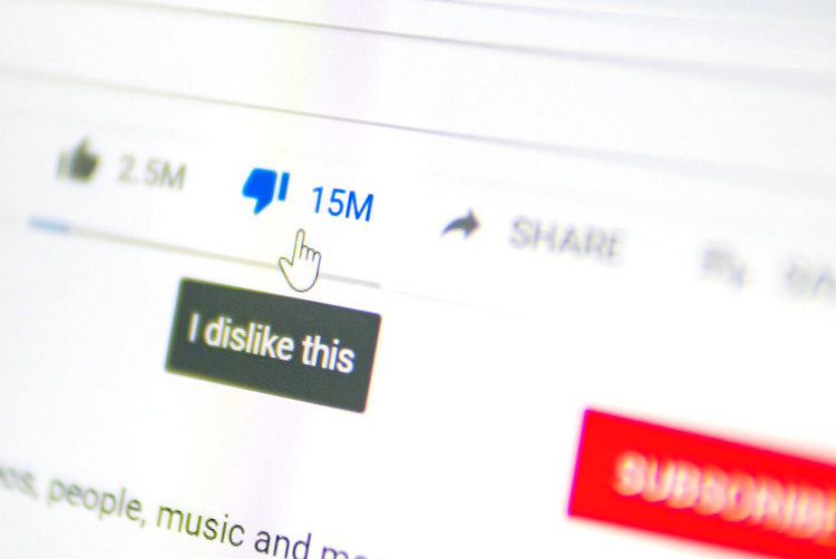 Cách xem người dislike trên youtube