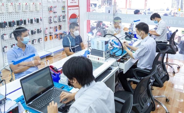quy trình sửa chữa tại Bệnh Viện Điện Thoại Laptop 24h