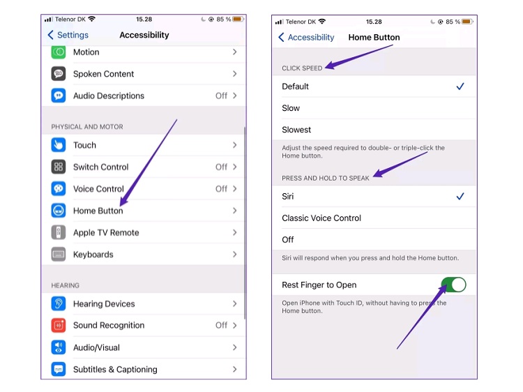Cách tùy chỉnh cài đặt nút Trang chủ trên iPhone 