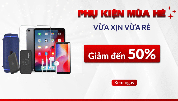 Trung tâm cũng giảm giá khi khách hàng lựa chọn phụ kiện tại nơi đây