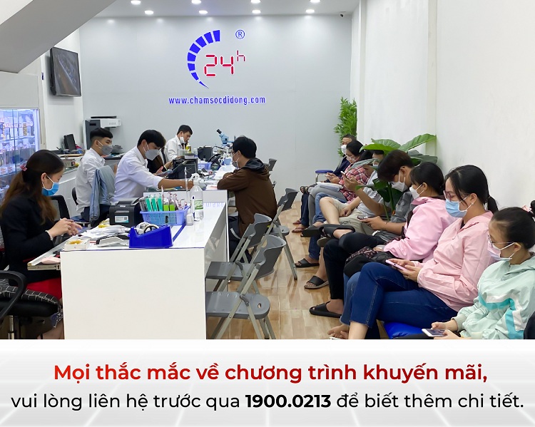 Khách hàng có thể gọi trước qua 1900.0213 để biết thông tin chi tiết về chương trình khuyến mãi