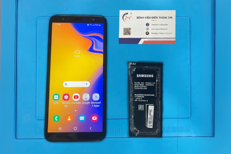 Thay pin điện thoại Samsung chính hãng