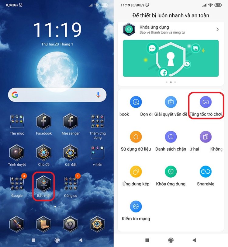 game android