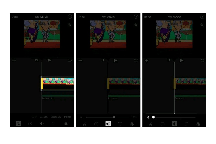 Bạn có thể tắt hẳn hoặc hạ thấp âm thanh từ video gốc