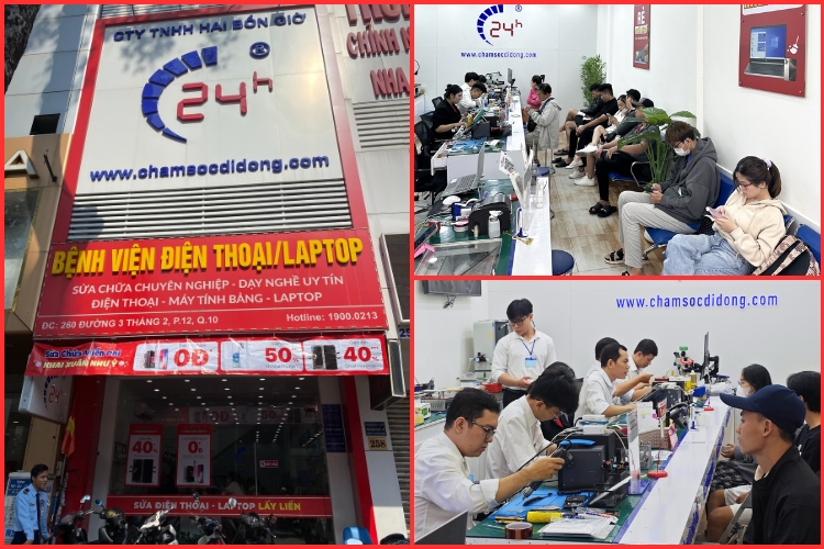 Bệnh Viện Điện Thoại, Laptop 24h