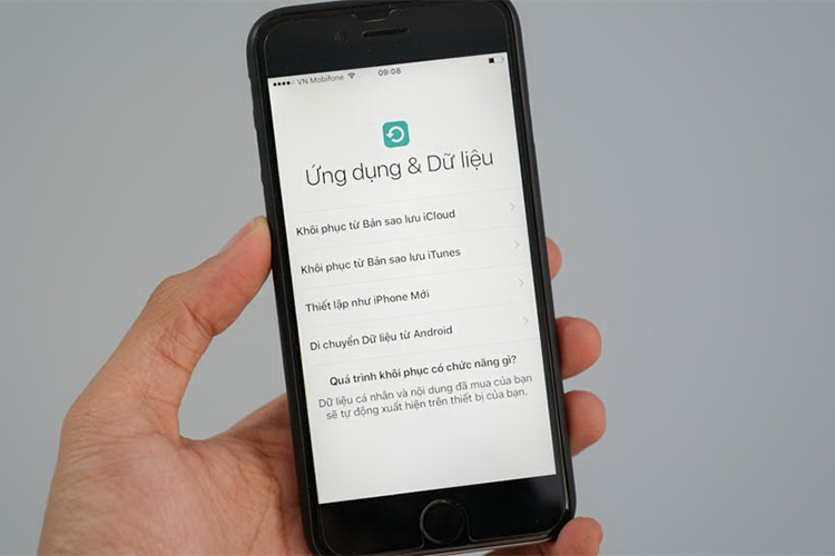 chuyển dữ liệu từ Android cũ sang iPhone mới bằng Move to IOS