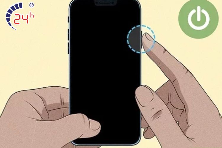 Điện thoại iPhone bị vô nước nên tắt máy ngay lập tức