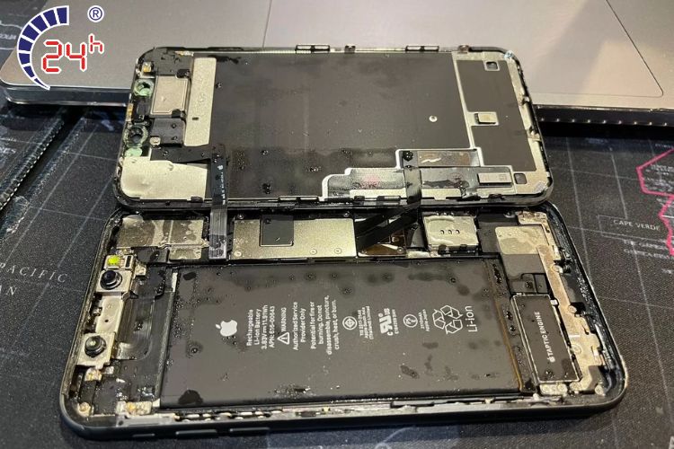 iphone bị vô nước có sửa được không