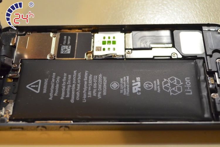 dau hieu khien pin iphone bi phong