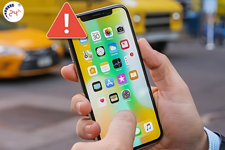 Lỗi iPhone không vuốt được từ dưới lên