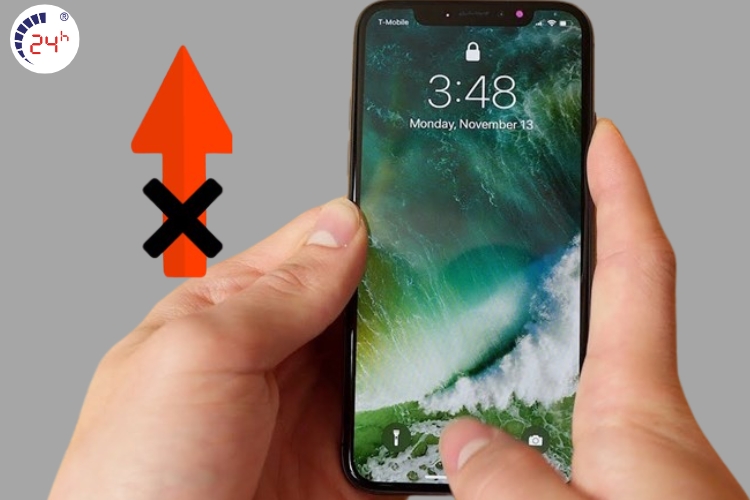 iPhone không vuốt được từ dưới lên
