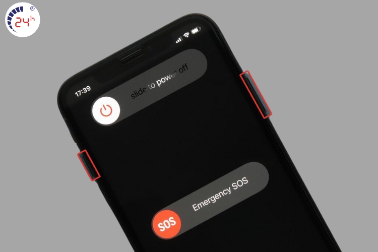 Khởi động lại iPhone