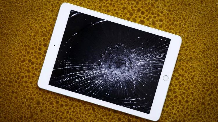 Tránh va đập, làm rơi iPad