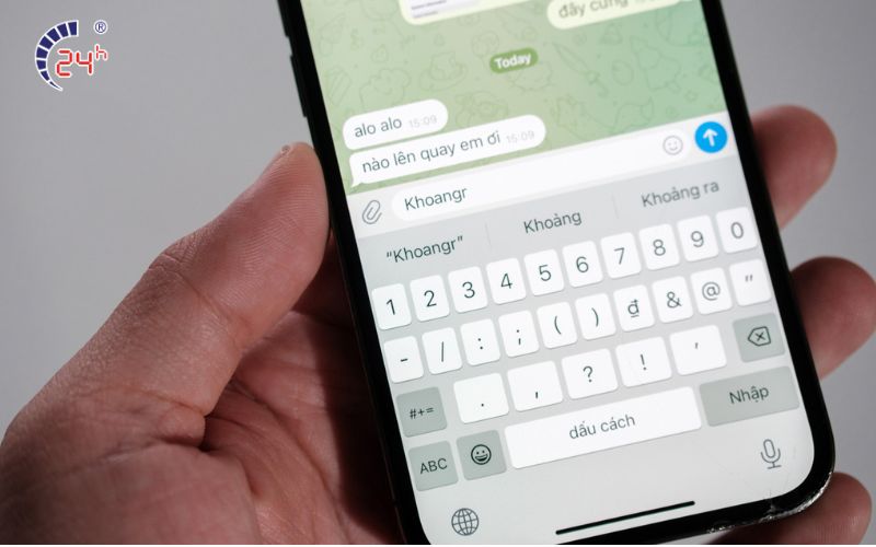 Bàn phím iphone bị loạn thì phải làm sao 