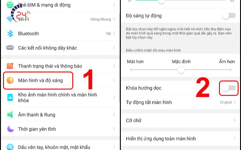 Thao tác bật xoay màn hình trở nên dễ dàng hơn