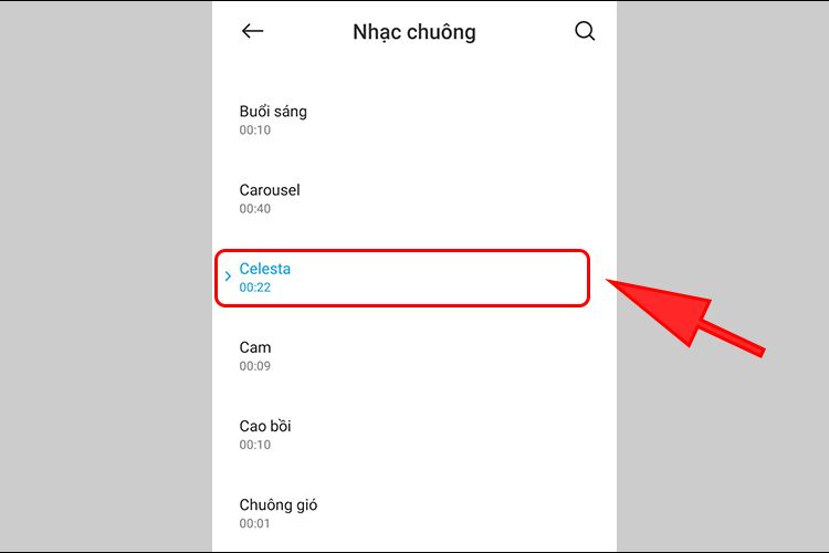 cách cài đặt sử dụng chuông khác