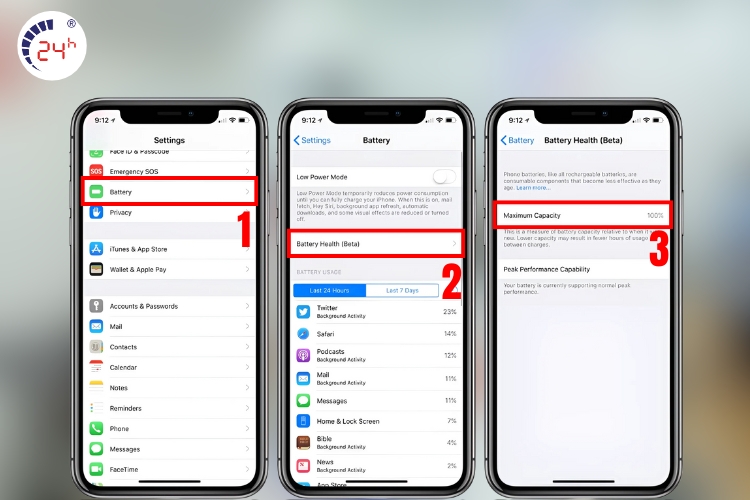 Pin iPhone còn 85% có nên thay