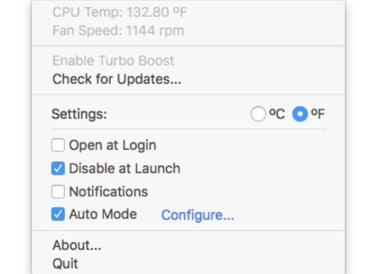 Điều chỉnh Turbo Boost cũng là cách thức giúp bạn duy trì tuổi thọ pin sau khi kiểm tra số lần sạc MacBook