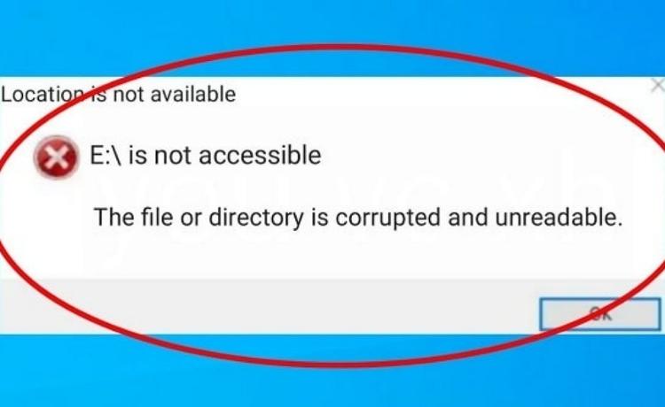 nguyên nhân khiến laptop bị hư ổ cứng 