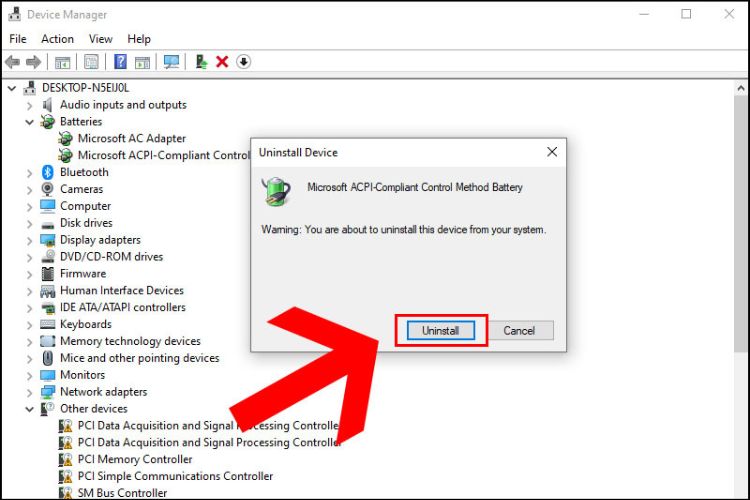 laptop Dell sạc không vào pin8