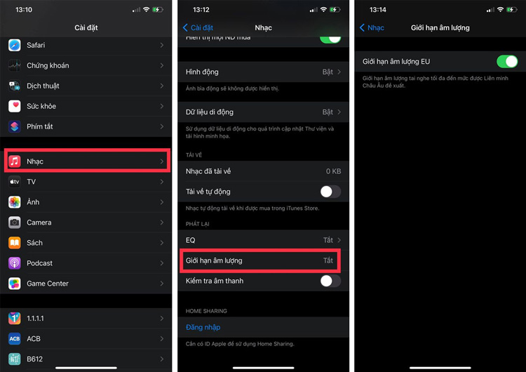 Âm thanh iPhone bị nhỏ